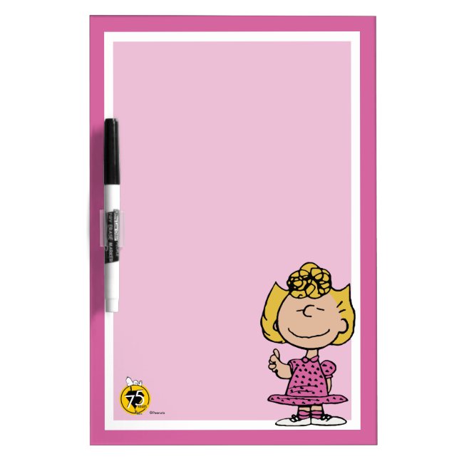 Peanuts | Sally Super Smile Dry Erase Board (Front)