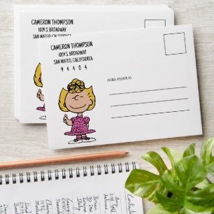 Peanuts Sally Super Smile Envelope