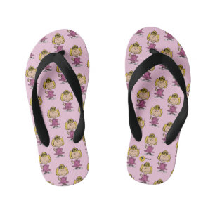 Peanuts Sally Super Smile Kid's Flip Flops