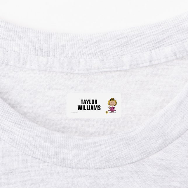 Peanuts | Sally Super Smile Kids' Labels (Affixed)