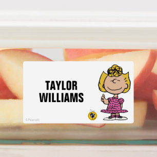 Peanuts Sally Super Smile Kids' Labels