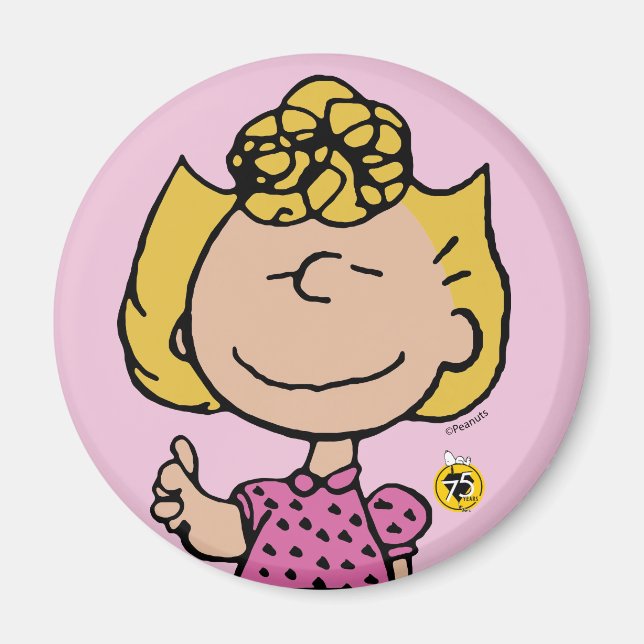 Peanuts | Sally Super Smile Magnet (Front)