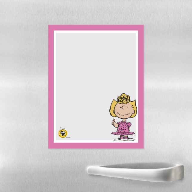 Peanuts | Sally Super Smile Magnetic Dry Erase Sheet (In Situ)