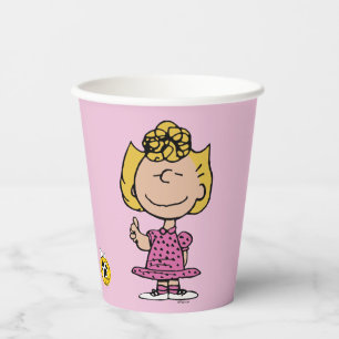 Peanuts   Sally Super Smile Paper Cups