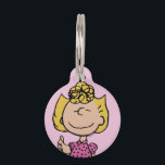 Peanuts | Sally Super Smile Pet ID Tag<br><div class="desc">Check out this fun Peanuts design featuring Sally.</div>