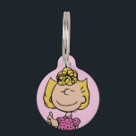 Peanuts | Sally Super Smile Pet ID Tag<br><div class="desc">Check out this fun Peanuts design featuring Sally.</div>