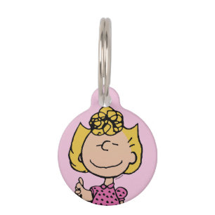 Peanuts Sally Super Smile Pet ID Tag