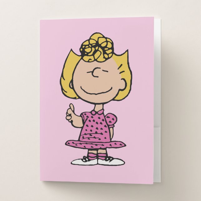 Peanuts | Sally Super Smile Pocket Folder (Front)