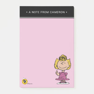 Peanuts Sally Super Smile Post-it Notes