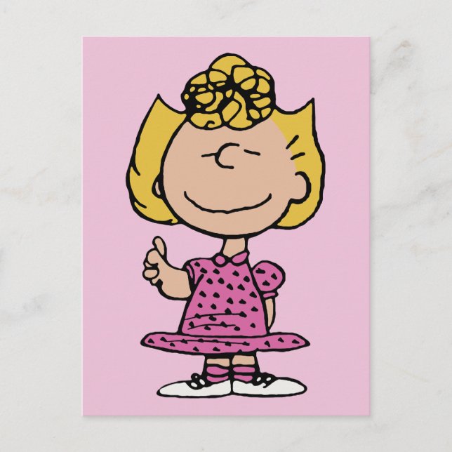 Peanuts | Sally Super Smile Postcard (Front)