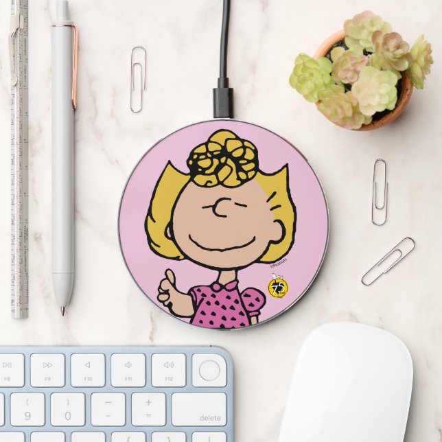 Peanuts | Sally Super Smile Wireless Charger (Desk)