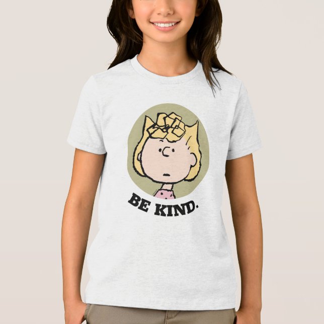 Peanuts | Sally's Faces 2 Tri-Blend Shirt (Front)