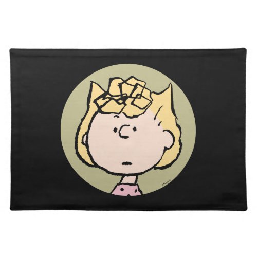 Peanuts  Sallys Faces Cloth Placemat