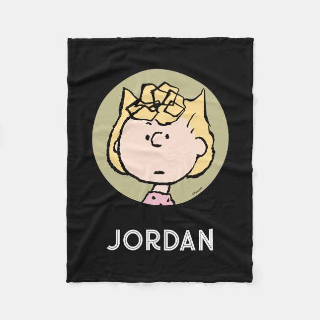 Peanuts | Sally's Faces Fleece Blanket (Front)
