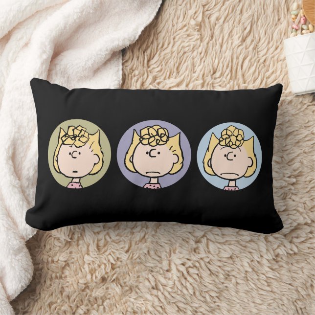 Peanuts | Sally's Faces Lumbar Pillow (Blanket)