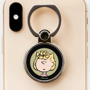 Peanuts   Sally's Faces Phone Ring Stand