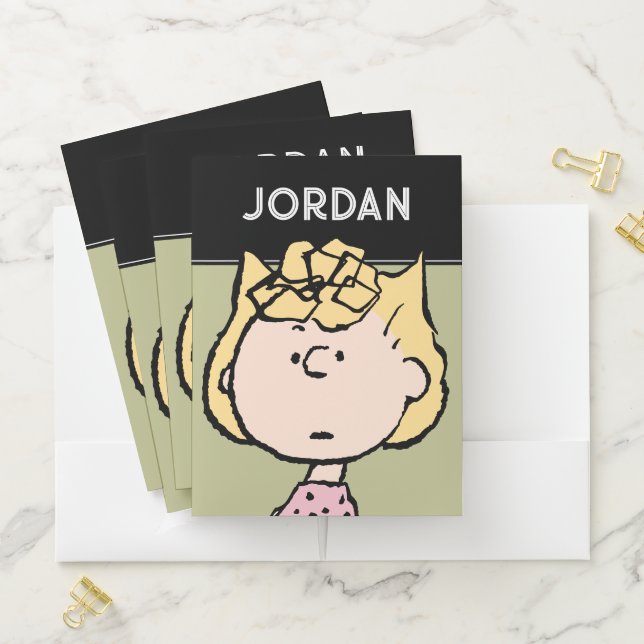 Peanuts | Sally's Faces Pocket Folder (In Situ)