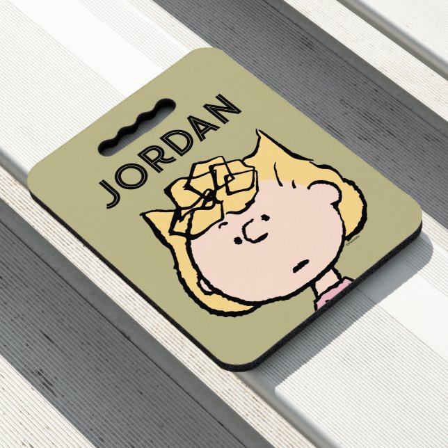 Peanuts | Sally's Faces Seat Cushion (In Situ)