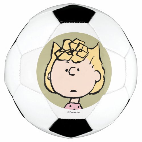 Peanuts  Sallys Faces Soccer Ball