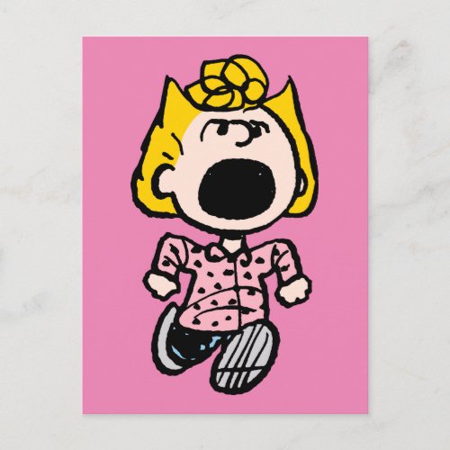 Peanuts  Sallys Voice Postcard