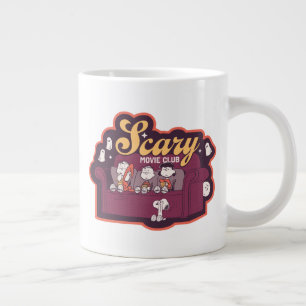 Peanuts Scary Movie Club Halloween Couch Giant Coffee Mug