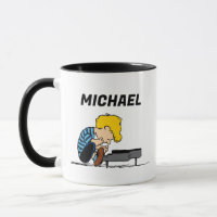 Peanuts | Schroeder | Add Your Name Mug