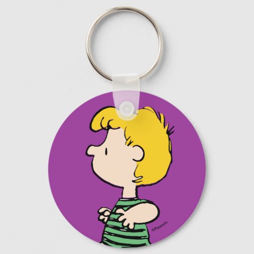 Peanuts  Schroeder Away From the Piano Keychain