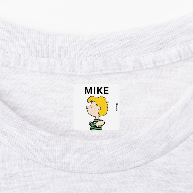 Peanuts | Schroeder Away From the Piano Kids' Labels (Affixed)