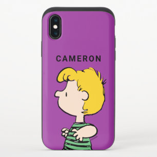 Peanuts   Schroeder Away From the Piano iPhone X Slider Case
