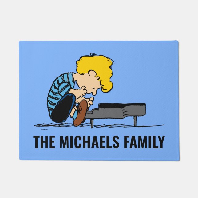 Peanuts | Schroeder Doormat (Front)