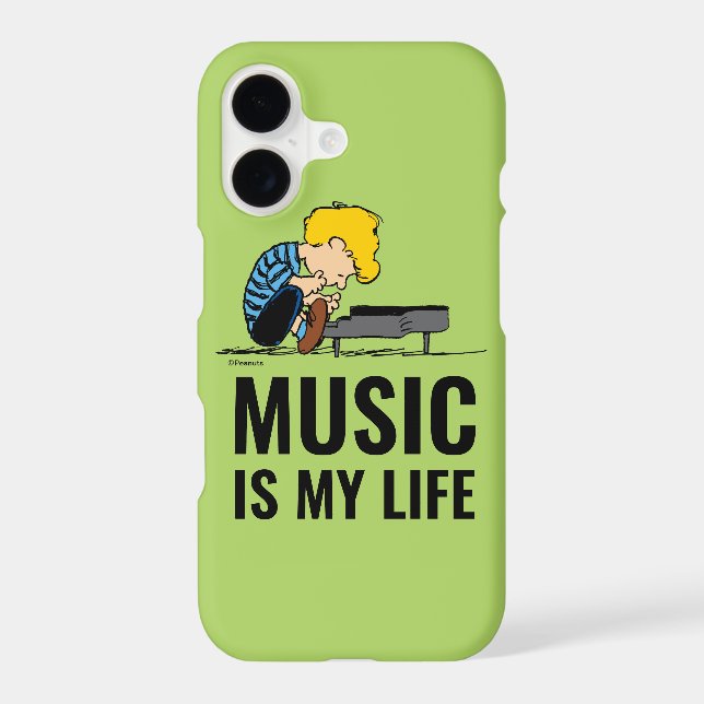 Peanuts | Schroeder Iphone Case (Back)