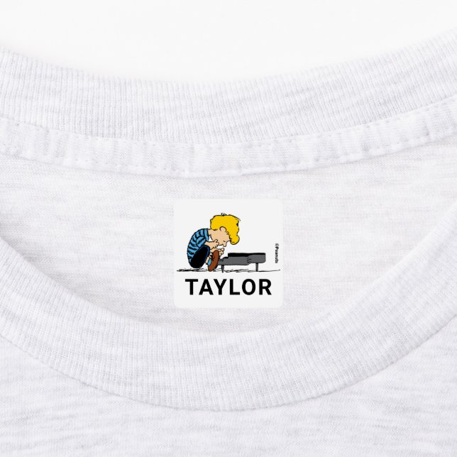 Peanuts | Schroeder Kids' Labels (Affixed)