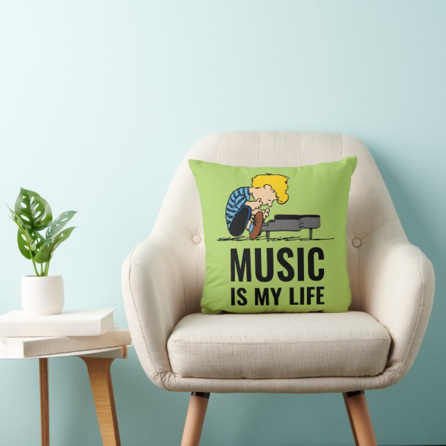 Peanuts | Schroeder Throw Pillow (Chair)