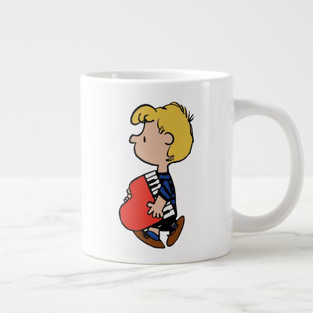Peanuts | Schroeder Traveling Piano Giant Coffee Mug (Right)