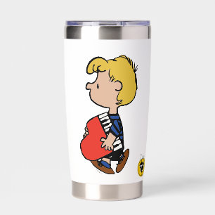 Peanuts   Schroeder Traveling Piano Insulated Tumbler