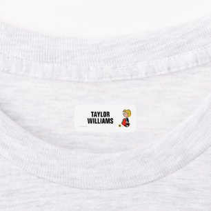 Peanuts Schroeder Traveling Piano Kids' Labels