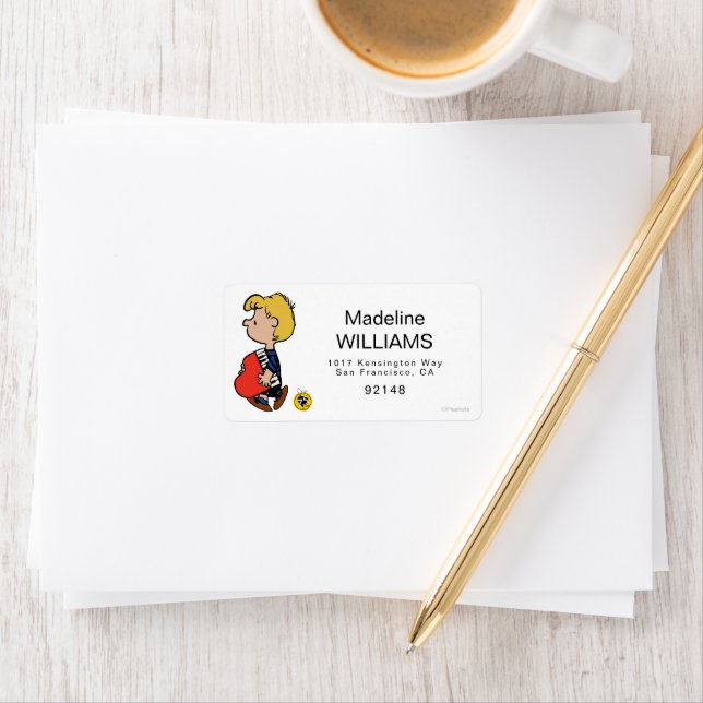 Peanuts | Schroeder Traveling Piano Label (Insitu)