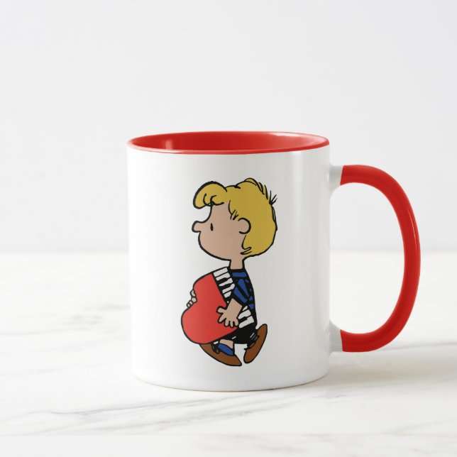 Peanuts | Schroeder Traveling Piano Mug (Right)