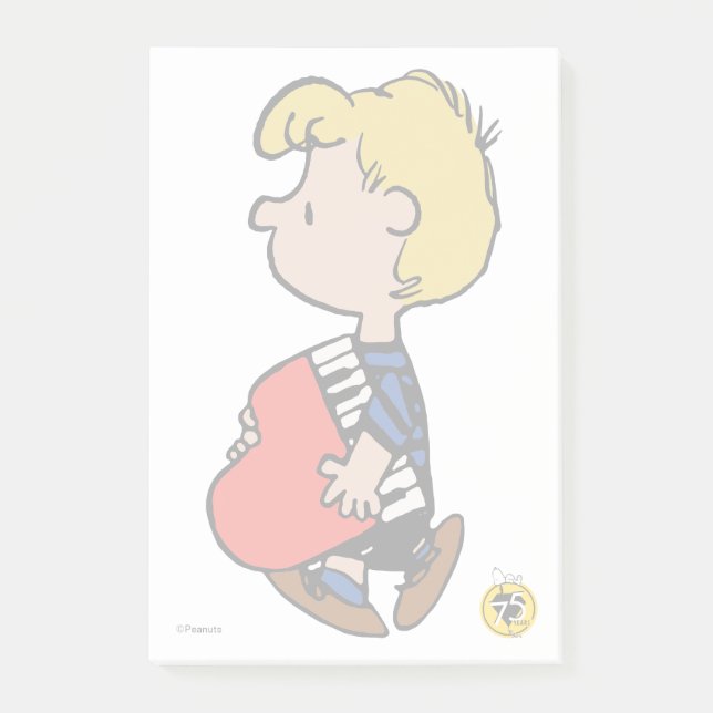 Peanuts | Schroeder Traveling Piano Post-it Notes (Front)