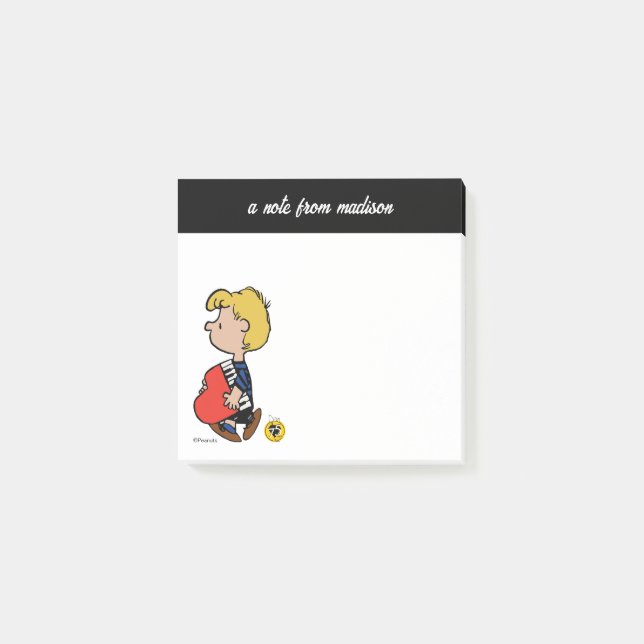 Peanuts | Schroeder Traveling Piano Post-it Notes (Front)