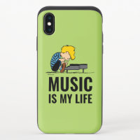 Peanuts | Schroeder iPhone X Slider Case
