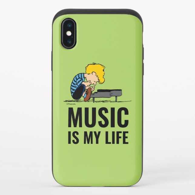 Peanuts | Schroeder Uncommon iPhone Case (Back)