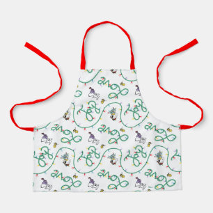 Peanuts   Shiny and Bright Christmas Love Pattern Apron