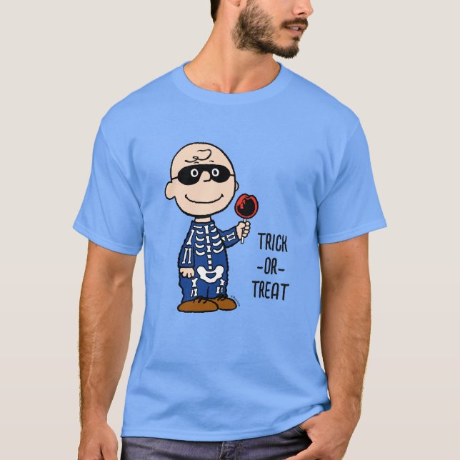 Peanuts | Skeleton Charlie Brown T-Shirt (Front)