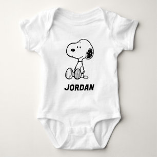 Peanuts   Snoopy Add Your Name Baby Bodysuit