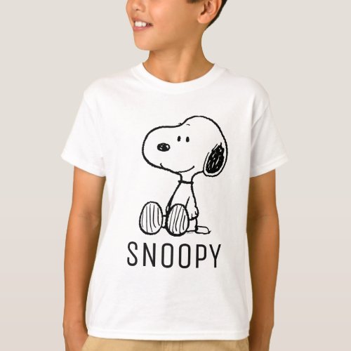 Peanuts  Snoopy Add Your Name T_Shirt