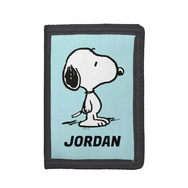 Peanuts | Snoopy | Add Your Name Trifold Wallet (Front Vertical)