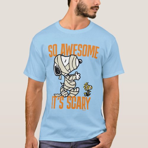 Peanuts  Snoopy and Woodstock Mummies T_Shirt