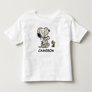 Peanuts   Snoopy and Woodstock Mummies Toddler T-shirt