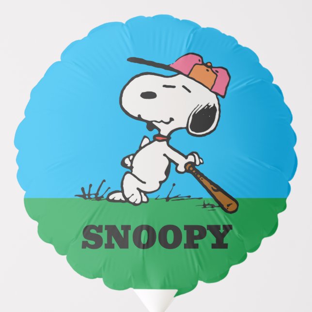 Peanuts | Snoopy at Bat Balloon (Front)